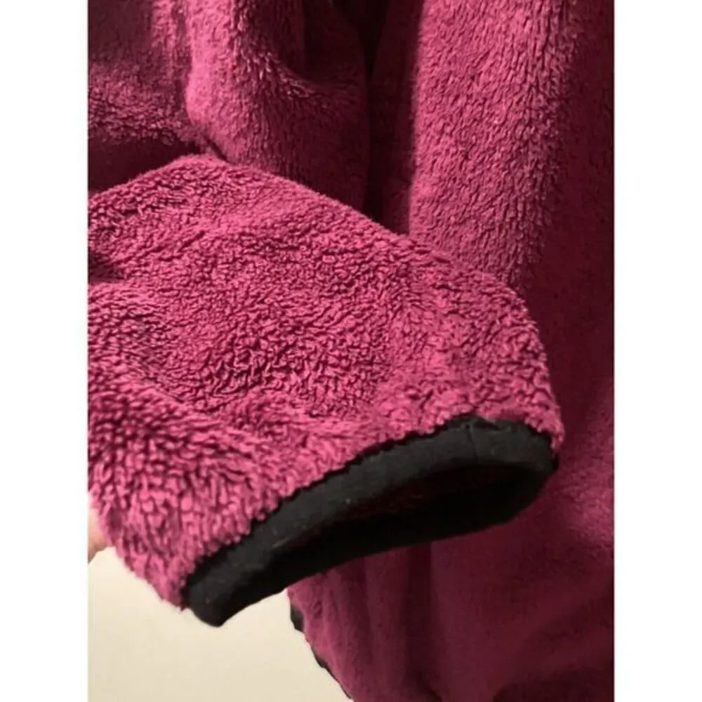 The North Face Denali Fleece Jacket Girls Magenta Size XL‎ Full Zip
